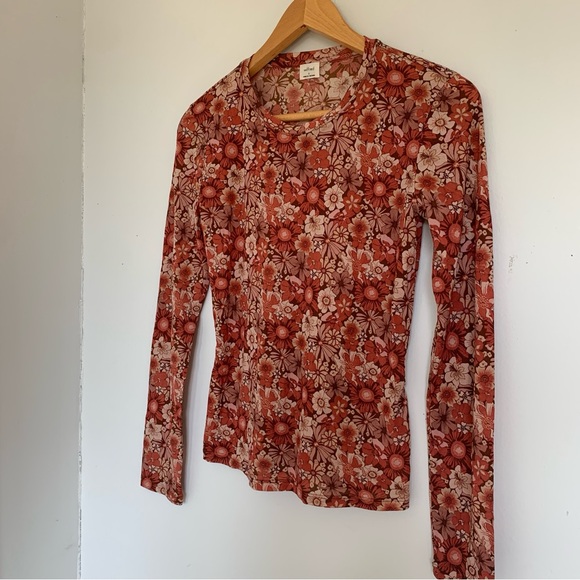 WILFRED FLORAL LONG SLEEVED TOP - Picture 7 of 7